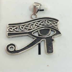 Silver Eye of Horus Pendant